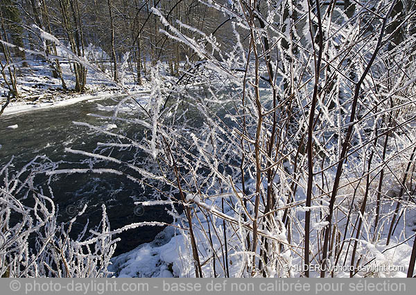 Ourthe en hiver